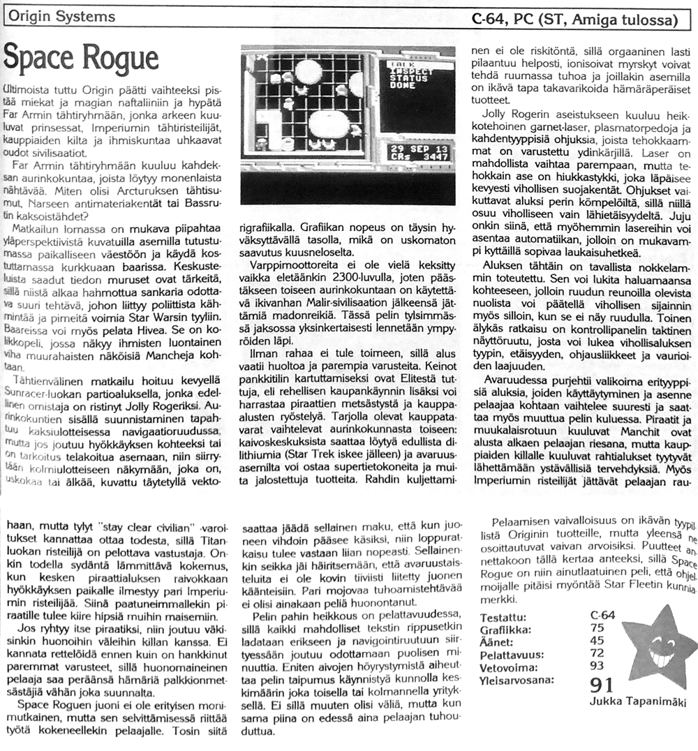 Space Rogue